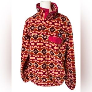 Patagonia Re Tool Snap T, Synchilla Fleece, Women’s Size Small EUC Rare Find